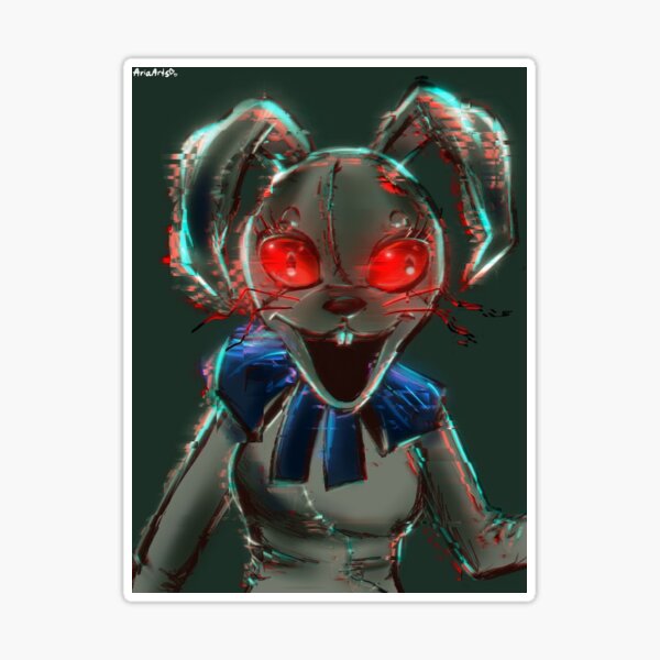 Vanny and Glitchtrap FNAF Art Board Print for Sale by GalaxisArt