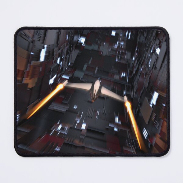 Item preview, through which a rocket flies. With depth of field and blurred motion. designed and sold by lathspell.