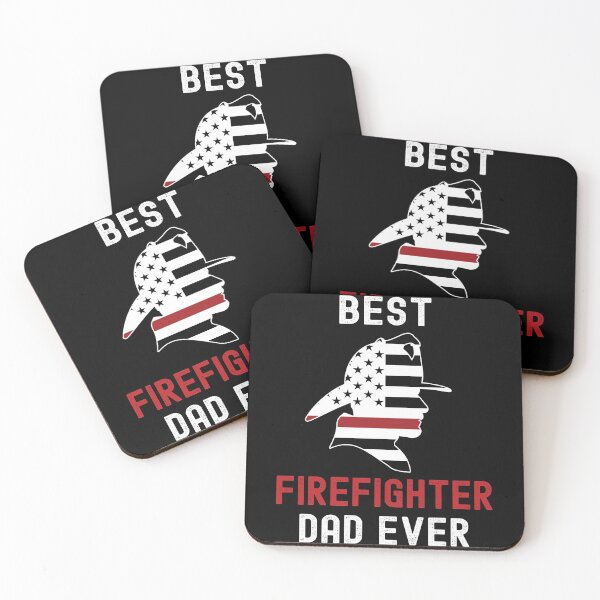 Item preview, Best Firefighter Dad Ever, Fireman American Flag designed and sold by Fabvity.