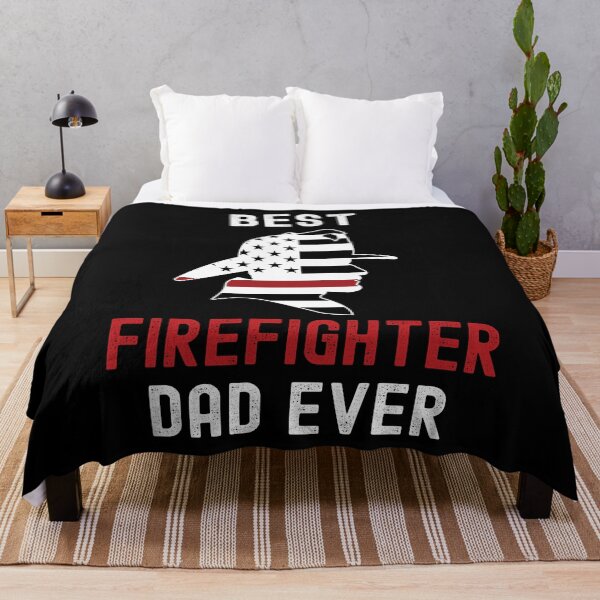 Item preview, Best Firefighter Dad Ever, Fireman American Flag designed and sold by Fabvity.