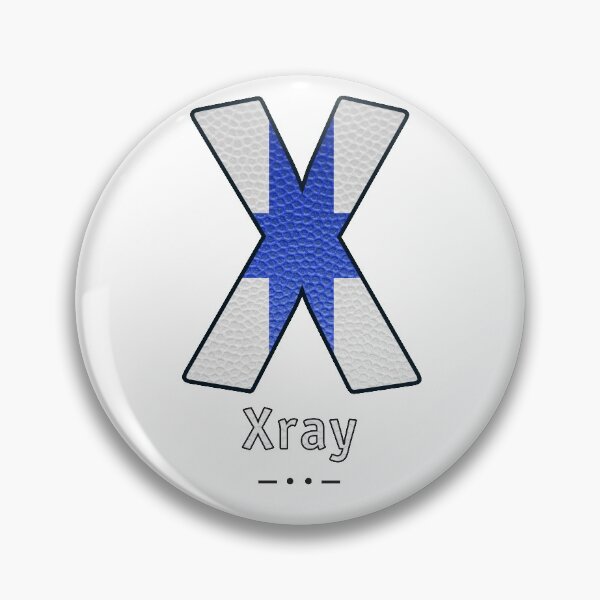 Item preview, Xray - Navy Alphabet - Leather designed and sold by Art-Frankenberg.