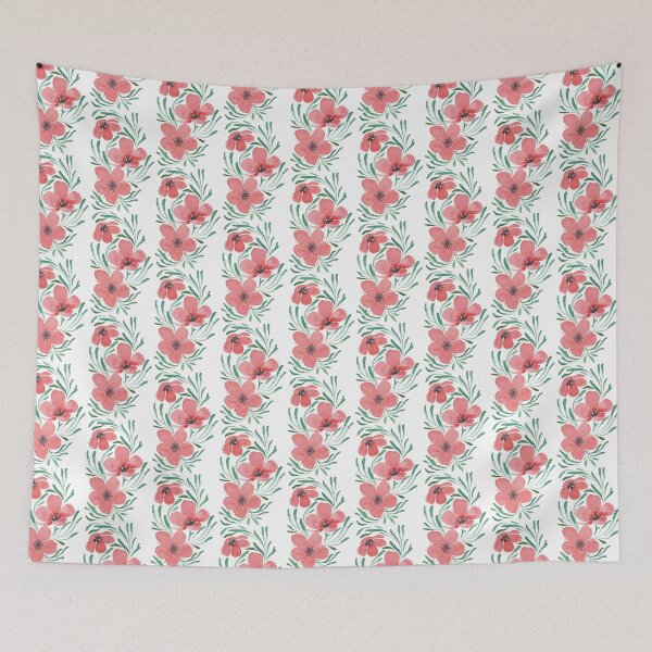 Item preview, Pink flowers designed and sold by JadeWuArt.