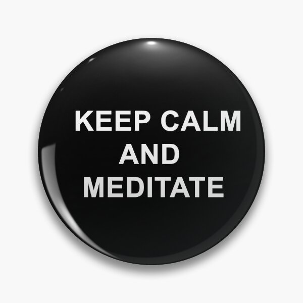 Item preview, Copy of keep calm and meditate designed and sold by Zos Design.