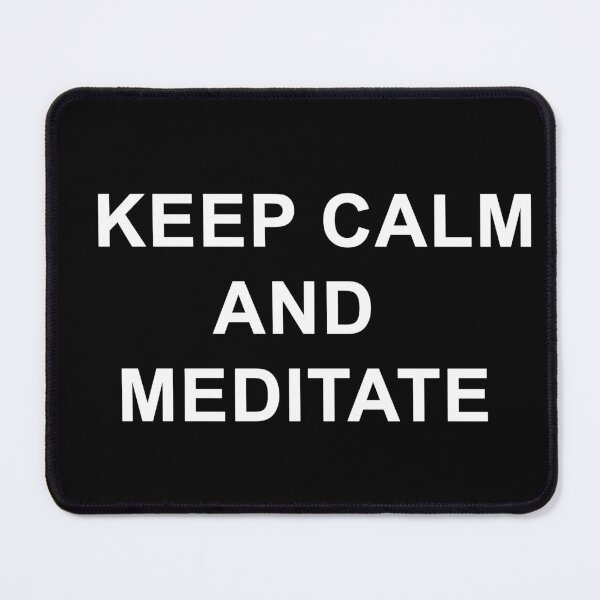 Item preview, Copy of keep calm and meditate designed and sold by Zos Design.