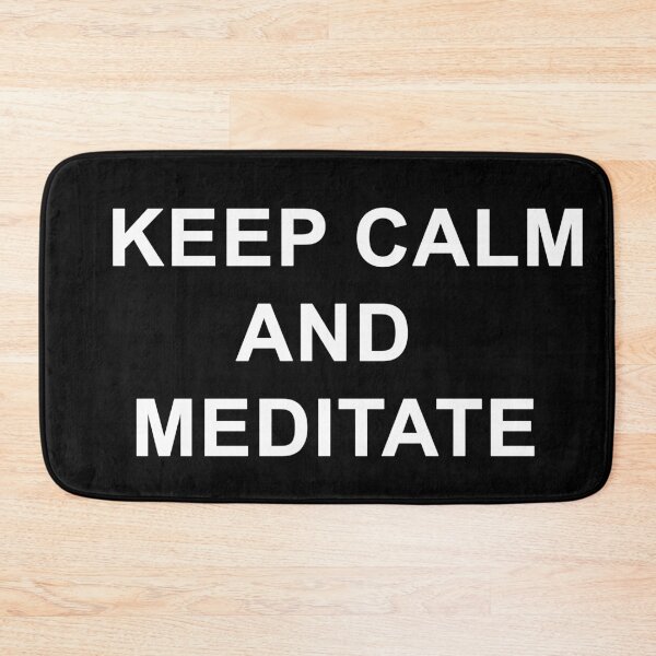 Item preview, Copy of keep calm and meditate designed and sold by Zos Design.