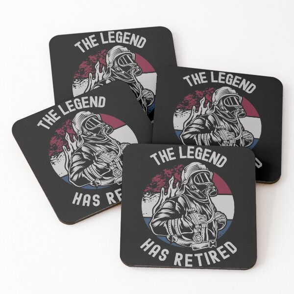 Item preview, The Legend Has Retired Firefighter Retirement designed and sold by Fabvity.