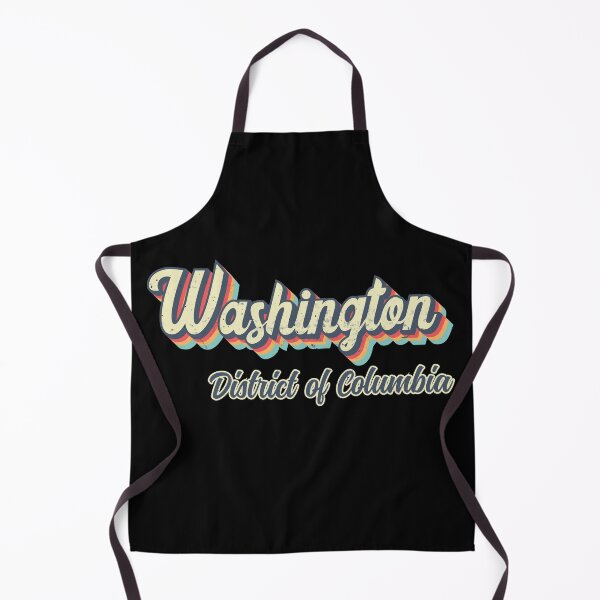 Item preview, Washington City District of Columbia Retro Vintage 70s rainbow designed and sold by Teelogic.