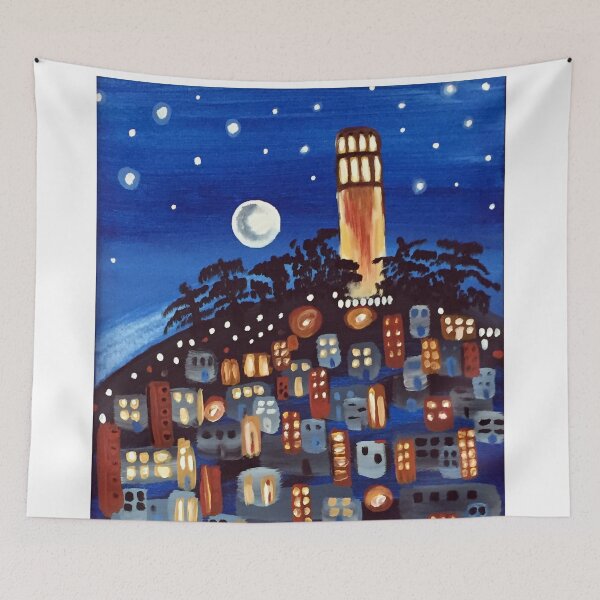 Item preview, Coit Tower designed and sold by Emilie Fauquet.