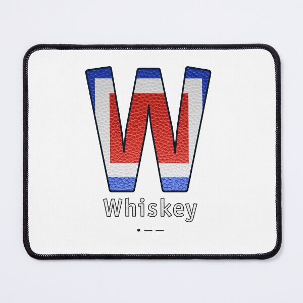 Item preview, Whiskey - Navy Alphabet - Leather designed and sold by Art-Frankenberg.