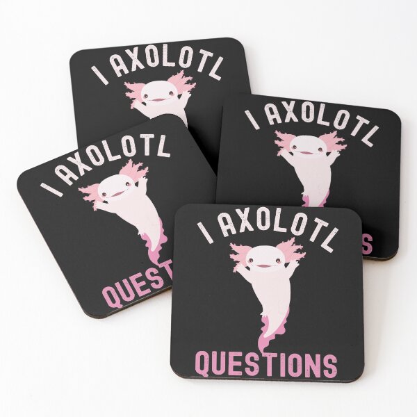 Item preview, I Axolotl Questions, Cute Funny Axolotl designed and sold by Fabvity.