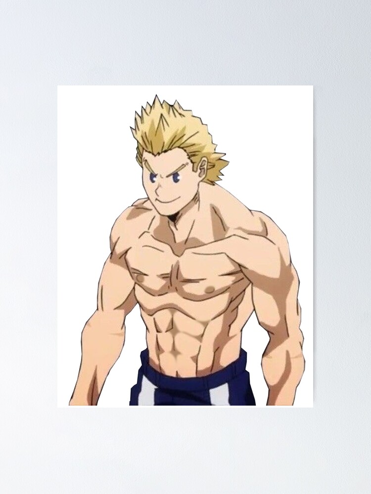 Mirio Togata My Hero Academia Poster By Kawaiicrossing Redbubble