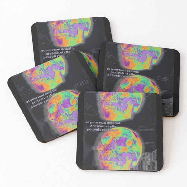 Item preview, SKULL POSTER DESIGN HOLOGRAPHIC designed and sold by sarahdsgusted.