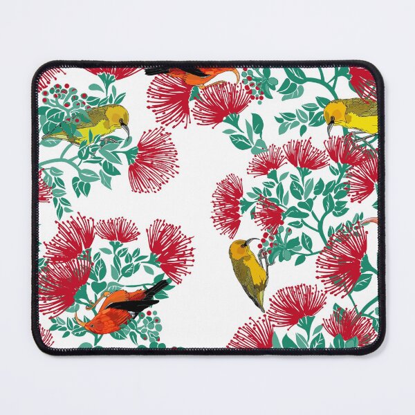 Item preview, Hawaiian Lehua and I'iwi Bird designed and sold by Linda Maliuana.
