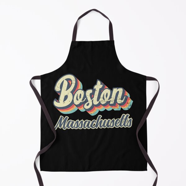 Item preview, Boston City Massachusetts Retro Vintage 70s rainbow designed and sold by Teelogic.