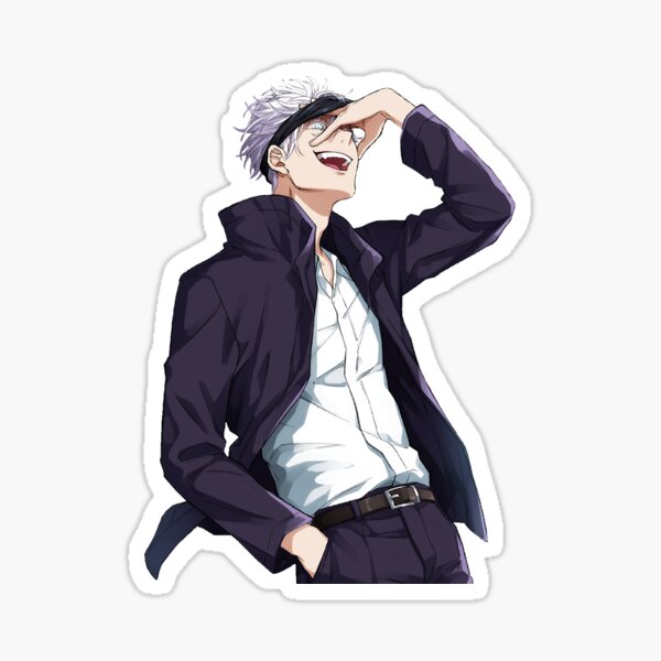 Gojo Satoru Jujutsu Kaisen Sticker For Sale By Amy Fashion Redbubble