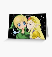 Zelda's Kiss Greeting Card