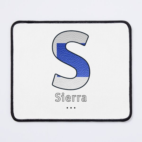 Item preview, Sierra - Navy Alphabet - Leather designed and sold by Art-Frankenberg.