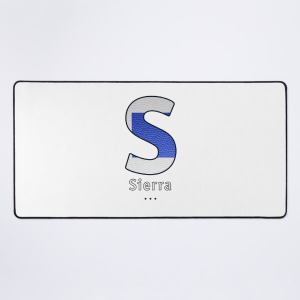 Item preview, Sierra - Navy Alphabet - Leather designed and sold by Art-Frankenberg.
