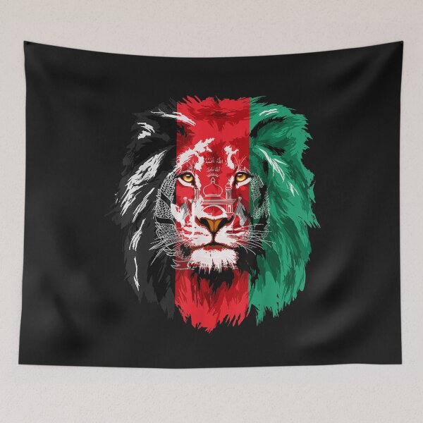 Artikelvorschau, Afghanistan Flag Lion Free Afghanistan T-Shirt entworfen und verkauft von Bonucci-Tori.