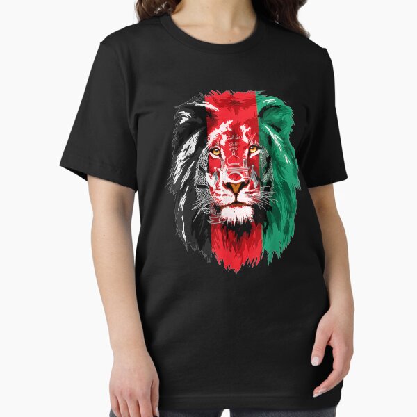Item preview, Afghanistan Flag Lion Free Afghanistan T-Shirt designed and sold by Bonucci-Tori.