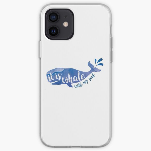It is Whale with my soul iPhone Soft Case