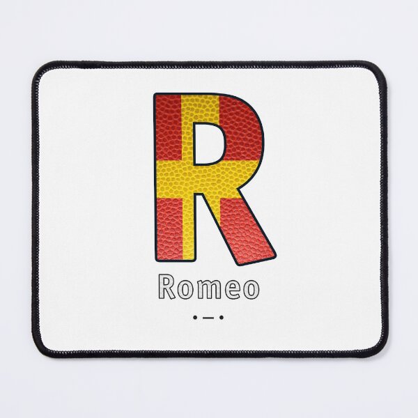 Item preview, Romeo - Navy Alphabet - Leather designed and sold by Art-Frankenberg.