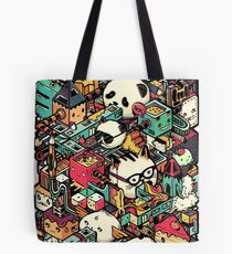 ISOMETRIC CITY (COLORED) Tote Bag