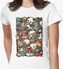 ISOMETRIC CITY (COLORED) Women's Fitted T-Shirt