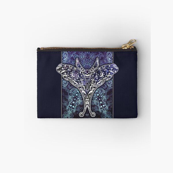 Item preview, Dark Galaxy Moth and Mandala designed and sold by Natalie Viola .