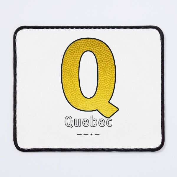 Item preview, Quebec - Navy Alphabet - Leather designed and sold by Art-Frankenberg.