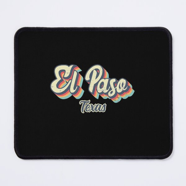 Item preview, El Paso City Texas Retro Vintage 70s rainbow designed and sold by Teelogic.
