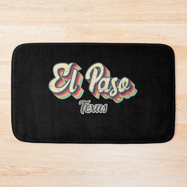 Item preview, El Paso City Texas Retro Vintage 70s rainbow designed and sold by Teelogic.