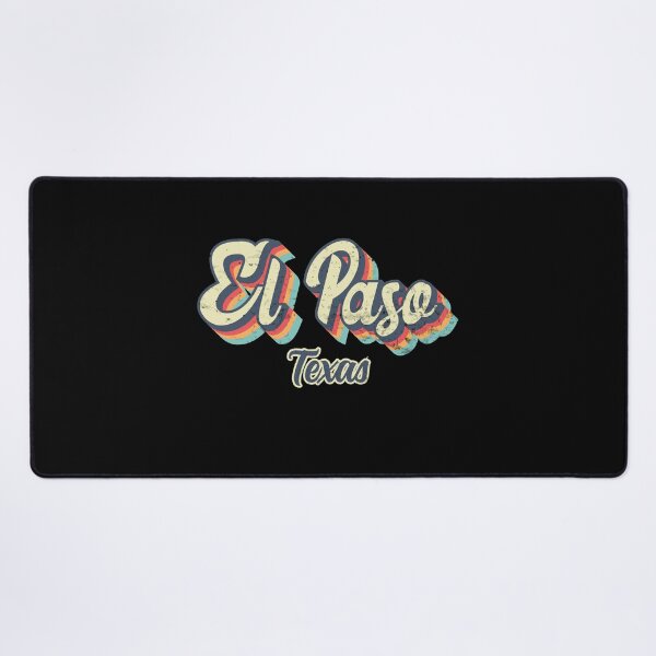 Item preview, El Paso City Texas Retro Vintage 70s rainbow designed and sold by Teelogic.
