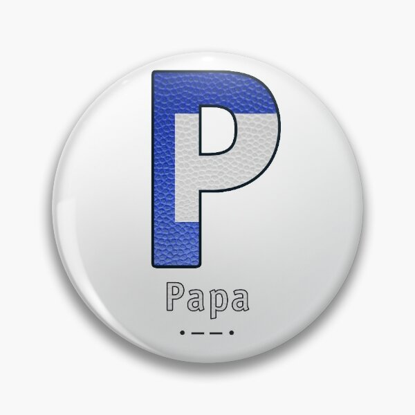Item preview, Papa - Navy Alphabet - Leather designed and sold by Art-Frankenberg.
