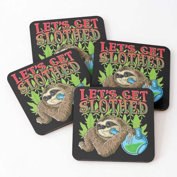 Item preview, Funny Sloth Cannabis designed and sold by ErlandLindstrom.