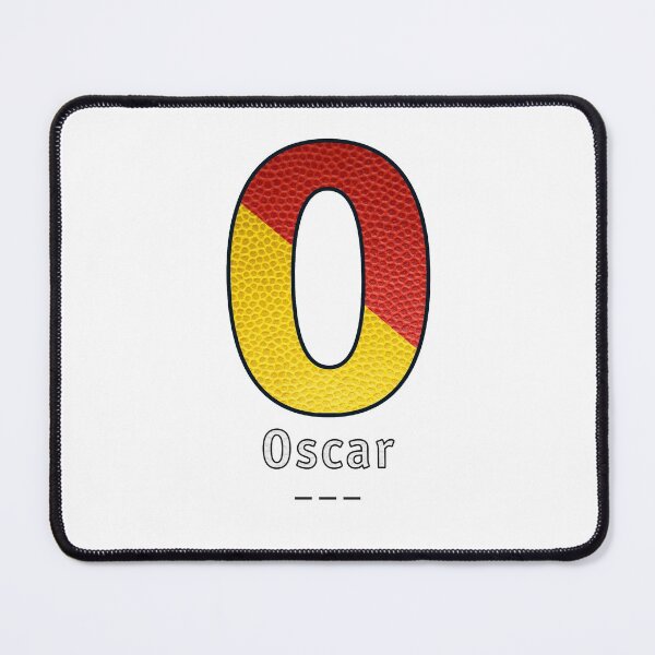 Item preview, Oscar - Navy Alphabet - Leather designed and sold by Art-Frankenberg.