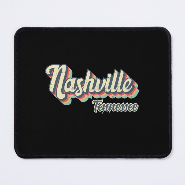 Item preview, Nashville City Tennessee Retro Vintage 70s rainbow designed and sold by Teelogic.