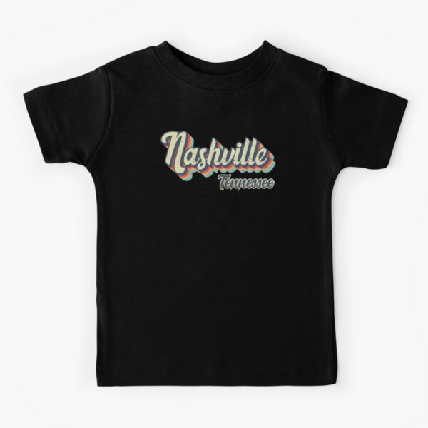 Item preview, Nashville City Tennessee Retro Vintage 70s rainbow designed and sold by Teelogic.
