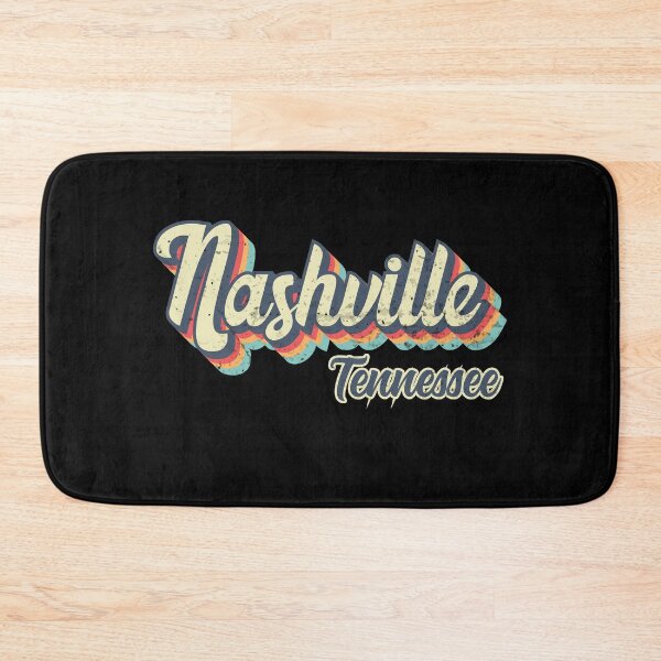 Item preview, Nashville City Tennessee Retro Vintage 70s rainbow designed and sold by Teelogic.