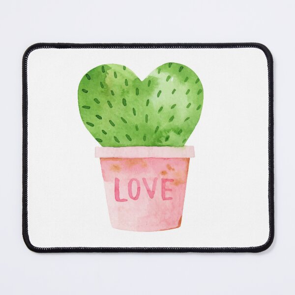 Item preview, Heart Cactus in a Love Pot designed and sold by Fananaa.