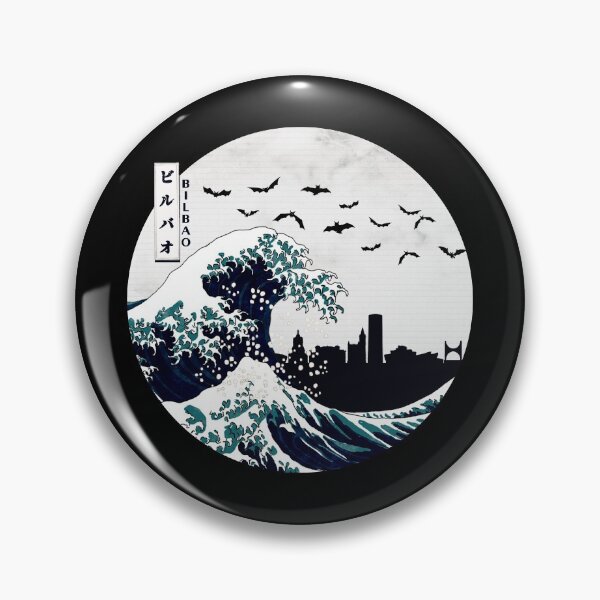 Artikelvorschau, Bilbao Kanagawa Wave Dark entworfen und verkauft von DFerraz.