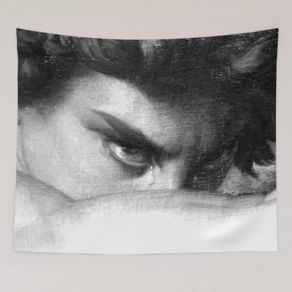 Item preview, reinterpretation of the gaze of The Fallen  black and white (oil on canvas), Alexandre Cabanel designed and sold by raidman.