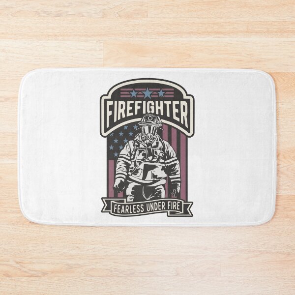 Item preview, Firefighter Fireman - US Fire Dept - American Flag designed and sold by Rhu Creations.