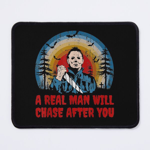 Item preview, Vintage Real Man Will Chase After You Halloween Character designed and sold by lydiamoranart.