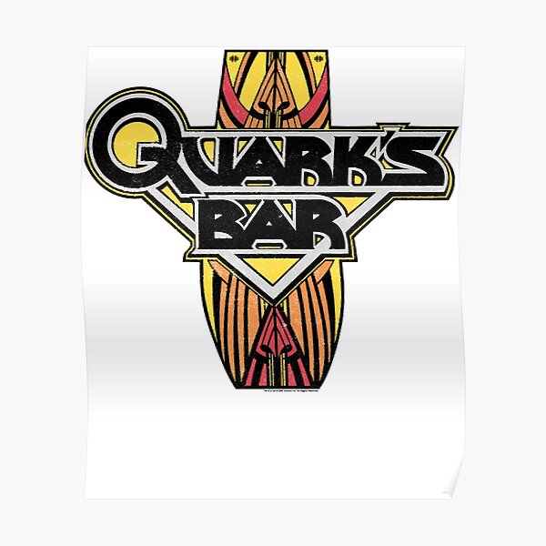 Quarks Bar Logo Poster