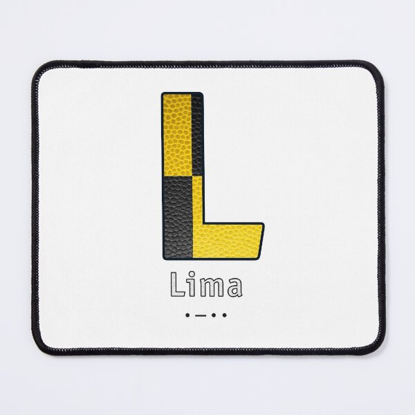 Item preview, Lima - Navy Alphabet - Leather designed and sold by Art-Frankenberg.