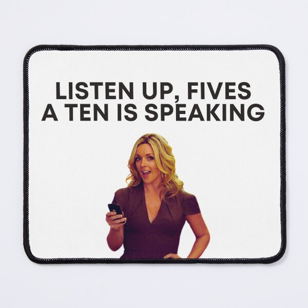 Item preview, 30 Rock - Jenna - Listen up, fives, a ten is speaking designed and sold by LeoSpaceman.