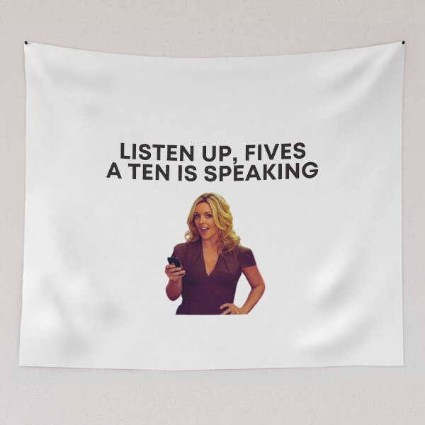Item preview, 30 Rock - Jenna - Listen up, fives, a ten is speaking designed and sold by LeoSpaceman.