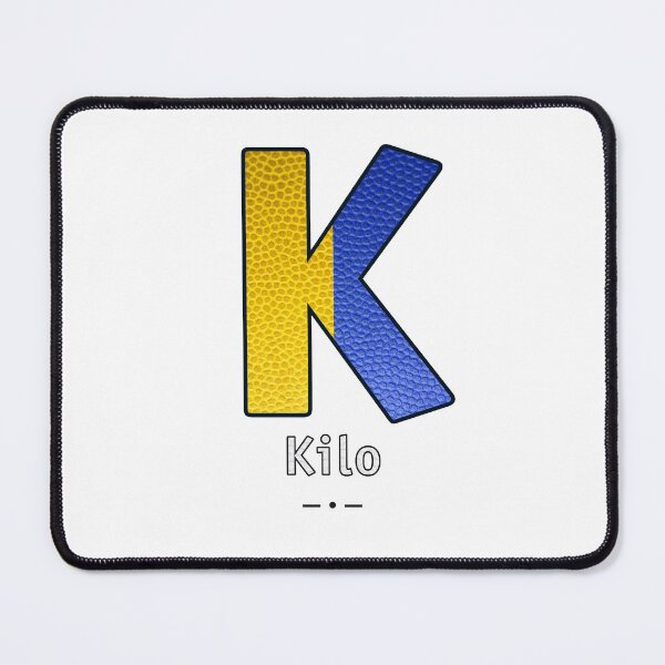 Item preview, Kilo - Navy Alphabet - Leather designed and sold by Art-Frankenberg.