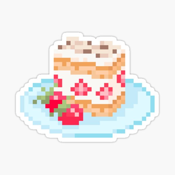 Pixel Art Cake Gifts Merchandise Redbubble